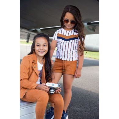Футболка дитяча DJ Dutchjeans біла р. 134 E38035-45