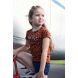 Футболка детская DJ Dutchjeans коричневая в крапинку р. 146 E38000-45