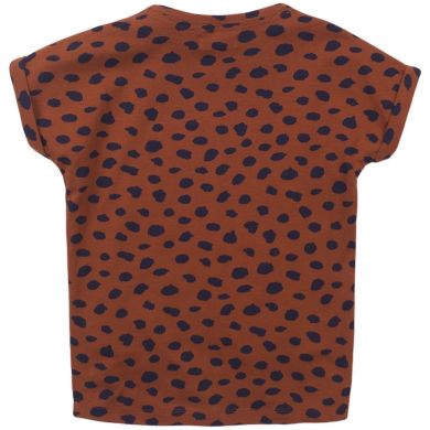 Футболка детская DJ Dutchjeans коричневая в крапинку р. 146 E38000-45