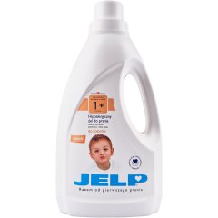 Гіпоалергенний гель для прання кольорового Jelp 1+, 1,5 л 90016 5713183900160