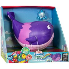 Ігровий набір PINATA SMASHLINGS ВЕСЕЛКОВИЙ КИТ (кит, 4 фігурки, аксесуари) SL9003