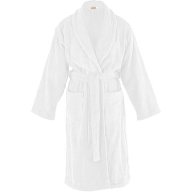 Халат DELUX S/M, білий Tiseco 3520WHITE