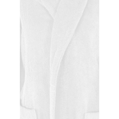 Халат DELUX S/M, білий Tiseco 3520WHITE