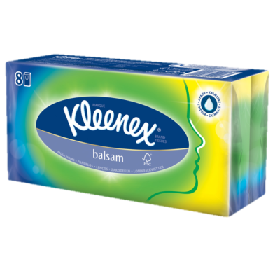 Хустки носові Kleenex Balsam 1 штука 50375615 50375615