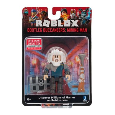 Коллекционная фигурка Jazwares Roblox Mining man ROB0198