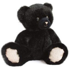 Коллекционная мягкая игрушка DouDou Мишка черный 37 см DC3589