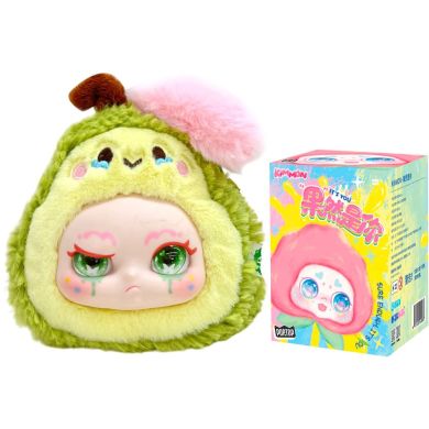 Коллекционная мягкая игрушка с кольцом POP TOP Kimmon - ПОТЕШНЫЕ ФРУКТЫ (в дисп., в асс.) 556101