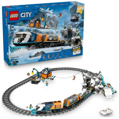 Конструктор Арктический исследовательский экспресс LEGO City 60470