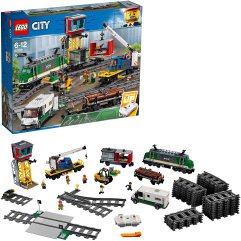 Конструктор LEGO City Вантажний потяг, 1226 деталей 60198