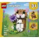 Конструктор LEGO Creator Чарівний хом'як з квіткою 31376