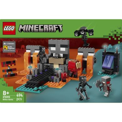 Конструктор LEGO Minecraft Битва за Визер 21590