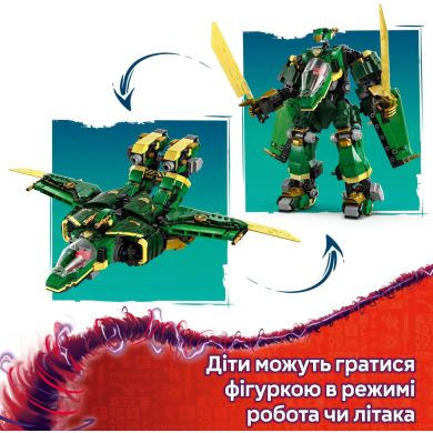 Конструктор Реактивный робот Ллойда LEGO Ninjago 71845