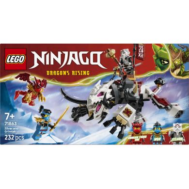 Конструктор Зільвар і дракон Гримтак Lego Ninjago 71863