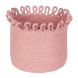 Корзина для хранения Nattiot Omala Rose розовая 30х30 см 1036010026