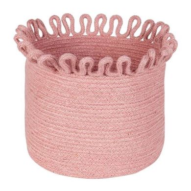 Корзина для хранения Nattiot Omala Rose розовая 30х30 см 1036010026