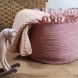 Корзина для хранения Nattiot Omala Rose розовая 30х30 см 1036010026