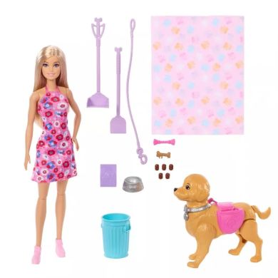 Набір Barbie Прогулянка з песиком JJB46