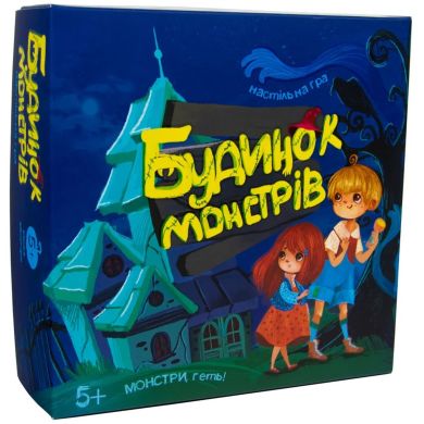 Настільна гра (укр) Будинок Монстрів STRATEG 30866