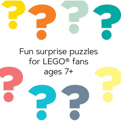 Пазли Mystery Minifigure 6x2 пазли RED Lego 4013116-218823-CDU 9781797214399