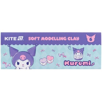 Пластилін восковий, 6 кольорів, 120 г. Hello Kitty Kite HK24-081