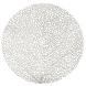 Плейсмат для сервировки CAPELINNI круг, 38 см, серебро ZICZAC ZZ0539SILVER