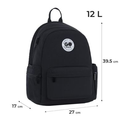 Рюкзак GoPack Education Teens 2510M чорний GO26-2510M-1
