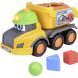 Самоскид АВС Сортер Гаррі, зі звук. та світл. ефект., 30 см, 12 міс.+ DICKIE TOYS 4115008