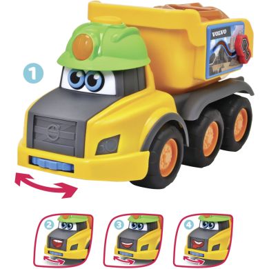 Самоскид АВС Сортер Гаррі, зі звук. та світл. ефект., 30 см, 12 міс.+ DICKIE TOYS 4115008
