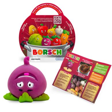 Стретч-іграшка у вигляді овочу BORSCH (у диспл.) 41/CN23