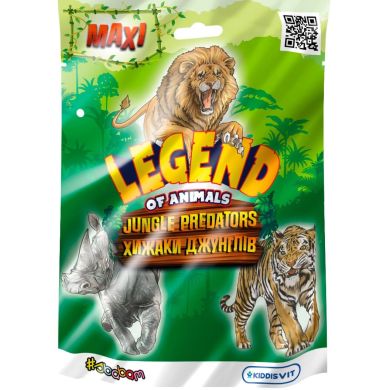 Стретч-іграшка у вигляді тварини серії LEGEND OF ANIMALS МАКСІ ХИЖАКИ ДЖУНГЛІВ 30/CN23