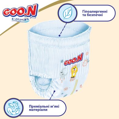 Трусики-подгузники японские GOO.N Premium Soft для детей 12-17 кг (размер 5(XL), унисекс, 36 шт) Goo.N Premium Soft 863229