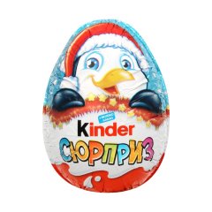 Яйцо Kinder Cюрприз Новогодний 20 г 80050117