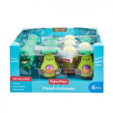 Брязкальце Fisher-Price Чудо-звірі в асортименті GJW22, Різнокольоровий
