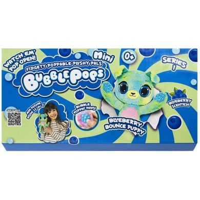 Bubble Pops М&rsquo;яка іграшка міні Чорничне цуценя, 2312005/2