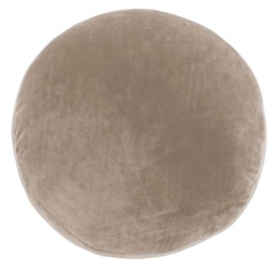 Декоративна подушка MARSHMALLOW d 40 см, h 6 см, сірокоричний Tiseco 3420TAUPE