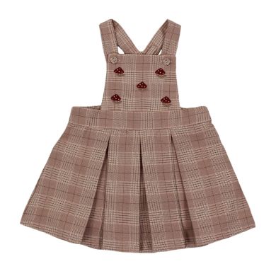 Спідниця дитяча Dr. Kid в клітку з малюнками 9M DK350/OI20