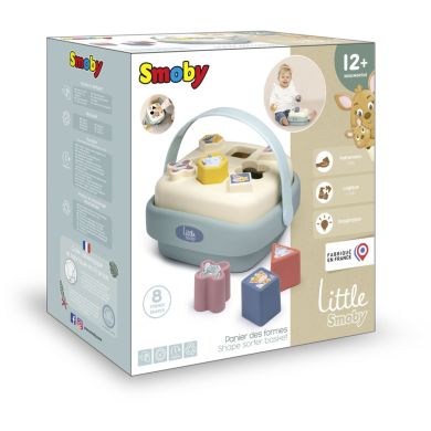 Іграшка для розвитку Smoby Little Сортер кошик, 12 міс.+ 7600140323