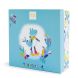 Комфортер-м'яка іграшка Крокодил колекція Tropicool, 22см DouDou DC3287, Бірюзовий