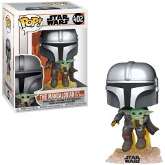 Ігрова фігурка Funko Pop! серії Мандалорець &mdash; Мандалорець, що летить з малюком 50959