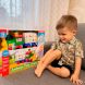 Игровой набор с конструктором и железной дорогой Паровозик с животными 061853