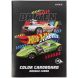 Картон кольоровий двосторонній (10арк/10кол), А4 Hot Wheels Kite HW21-255