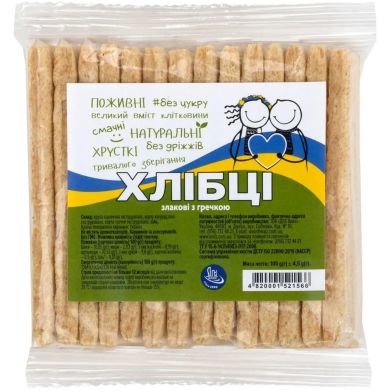 Хлебцы злаковые с гречкой 100г ВАЙЗ 1181062