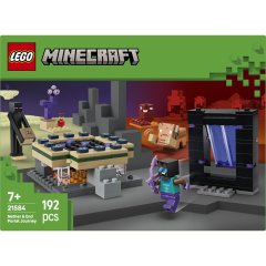 Конструктор LEGO Minecraft Подорож до Нижнього світу та Порталу до Краю 21584