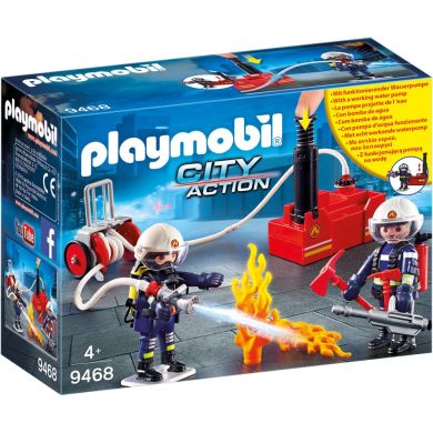 Конструктор Playmobil Пожежні з водяним насосом 9468