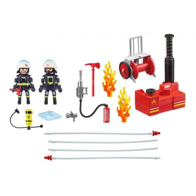Конструктор Playmobil Пожежні з водяним насосом 9468
