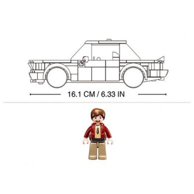 Конструктор SLUBAN M38-B1126 Model Bricks: Классический автомобиль, 277 деталей