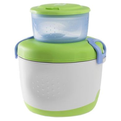 Контейнер для хранения продуктов Chicco System Easy Meal термостойкие 07659.00.00, Зелёный