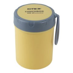 Ланчбокс круглый 450 мл, желтый K23-187-1, Жёлтый