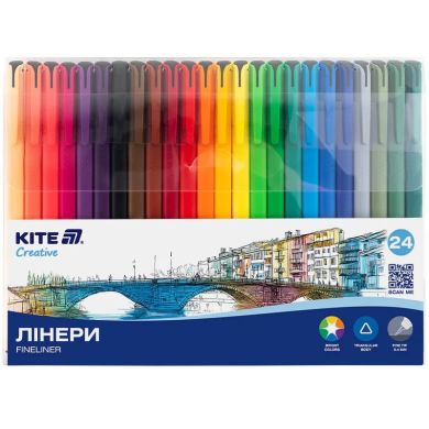 Линеры Kite Creative, набор 24шт K-1165
