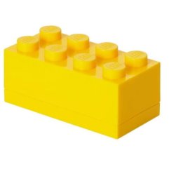 Восьмиточечный желтый мини-бокс для хранения Х8 Lego 40121732